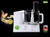 Braun FP3020 12 Cup Food Processor Ultra Quiet Powerful motor, includes 7 Attachment Blades + Chopper and Citrus Juicer , Made in Europe with German Engineering