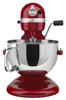 KitchenAid KP26M1XER 6 Qt. Professional 600 Series Bowl-Lift Stand Mixer - Empire Red