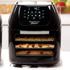 Power AirFryer XL 6 QT Power Air Fryer Oven With 7 in 1 Cooking Features with Professional Dehydrator and Rotisserie Rotisserie Rotisserie