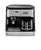 DeLonghi BCO430 Combination Pump Espresso and 10-cup Drip Coffee Machine with Frothing Wand, Silver and Black