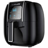 ENKLOV Air Fryer 5.5QT XL (Recipe Guide Included) ENKLOV 12 in 1 Digital Display Control, Oil Less Hot Airfryer Oven, Fast 1350W Electric Power Air Cooker,Easy Clean