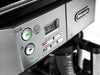 DeLonghi BCO430 Combination Pump Espresso and 10-cup Drip Coffee Machine with Frothing Wand, Silver and Black