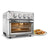 Cuisinart TOA-60 Convection Toaster Oven Air Fryer with Light, Silver w/ 1 Year Extended Warranty