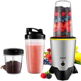 CHULUX Smoothie Bullet Blender Maker, 1000W High Speed Coffee Grinder with Blending and Grinding Blades, Tritan 35+15 OZ Travel Bottles for Shakes, Frozen Fruit, Baby Food,Spices,Low Noise