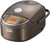 Zojirushi Induction Heating Pressure Rice Cooker & Warmer 1.0 Liter, Stainless Brown NP-NVC10