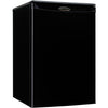 Danby DAR026A1BDD-3 Compact Refrigerator, 115 V, 15 A, 1 Door, 2.6 cu-ft, Black