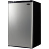 DANBY DCR032C1BSLD 3.2 cu. Ft. Compact Refrigerator with Freezer Silver