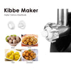 Betitay Electric Meat Grinder Mincer,1800W Max Stainless Steel Sausage Maker Stuffer,Food Processor Machine with Cutting Blade & Plates,Sausage & Kibbe Attachment