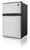 Kenmore 99033 Compact Mini Refrigerator, 3.2 cu. ft. in Metallic Silver