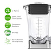 Homgeek Blender Smoothie Maker, 30000 RPM High Speed Professional Countertop Blender for Shakes and Smoothies, with 8-speeds Control, 68OZ BPA-Free Tritan Pitcher, 1450W