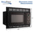 RecPro RV Microwave | .9 Cubic Ft Black Microwave with Trim Kit | 900 Watt (RPM-1-BLK)