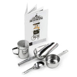 Olde Midway Bar Style Popcorn Machine Maker Popper with 8-Ounce Kettle - Black