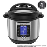 Instant Pot Ultra 6 Qt 10-in-1 Multi- Use Programmable Pressure Cooker, Slow Cooker, Rice Cooker, Yogurt Maker, Cake Maker, Egg Cooker, Sauté, Steamer, Warmer, and Sterilizer