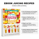 KOIOS Juicer, Slow Masticating Juicer Extractor with Reverse Function, Cold Press Juicer Machine with Quiet Motor, Juice Jug and Brush for High Nutrient Fruit and Vegetable Juice