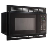 RecPro RV Microwave | .9 Cubic Ft Black Microwave with Trim Kit | 900 Watt (RPM-1-BLK)