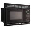 RecPro RV Microwave | .9 Cubic Ft Black Microwave with Trim Kit | 900 Watt (RPM-1-BLK)