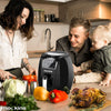 mockins Extra Large Air Fryer 5.8 Qt with Advanced LCD Touch Screen, 7 Built-In Presets and Rapid Air Circulation Technology and Includes Free Air Fryer Cookbook | Must Have Kitchen Gadgets