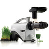 Omega NC800HDS Juice Extractor and Nutrition Center Creates Fruit Vegetable and Wheatgrass Juice Quiet Motor Slow Masticating Dual-Stage Extraction with Adjustable Settings, 150-Watt, Silver