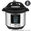 Instant Pot Max 6 Quart Multi-use Electric Pressure Cooker with 15psi Pressure Cooking, Sous Vide, Auto Steam Release Control and Touch Screen