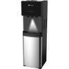 Avalon A4BLWTRCLR water dispenser, 3 or 5 gallon bottle, Stainless Steel & Black