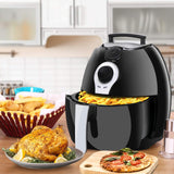 SUPER DEAL 1500W Electric Air Fryer W/Timer, Temperature Control, Detachable Basket Handles Free Oil (#3)