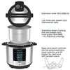 Instant Pot Max 6 Quart Multi-use Electric Pressure Cooker with 15psi Pressure Cooking, Sous Vide, Auto Steam Release Control and Touch Screen