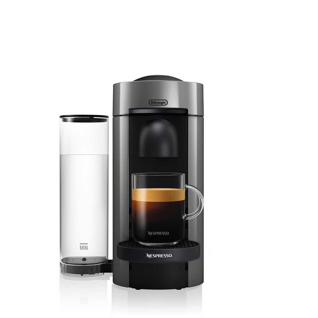 Nespresso by De'Longhi ENV150GY VertuoPlus Coffee and Espresso Machine, Graphite Metal