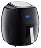 GoWISE USA 7.0-Quart 8-in-1 Digital Air Fryer XXL with Basket Divider Accessory + 50 Recipes