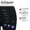 Keurig K-Classic Coffee Maker with Coffee Lover's 40 ct K-Cup Pods Variety Pack, Black