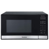 Panasonic Compact Microwave Oven, Easy Clean Interior, Popcorn Button, Child Safety Lock, and Auto Defrost, 0.9 Cu. Ft, 900W, NN-SB458S (Black)