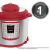 Instant Pot Lux 6 Qt Red 6-in-1 Muti-Use Programmable Pressure Cooker, Slow Cooker, Rice Cooker, Sauté, Steamer, and Warmer