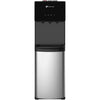 Avalon A4BLWTRCLR water dispenser, 3 or 5 gallon bottle, Stainless Steel & Black