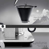 Wilfa Precision Automatic Coffee Brewer (WSP-1B), Detachable Water Tank, Precise Temperature and Water Control, Hot Warming Plate, Glass Carafe Included, Pour Over, Black