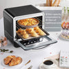 Air Oven 21QT, Air Fryer xl, AAOBOSI 12-in-1 Programmable Air Fryer Oven with 6 Accessories, Recipes