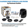 Yedi Total Package Air Fryer XL, 100 Recipes, Deluxe Accessory Kit, 2 Year Warranty, 5.8 Quart.