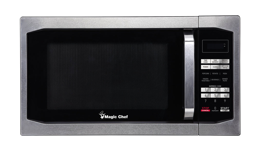 Magic Chef MCM1611ST 1100W Oven, 1.6 cu.ft, Stainless Steel Microwave,