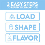 Little Snowie 2 Ice Shaver - Premium Shaved Ice Machine and Snow Cone Machine with Syrup Samples