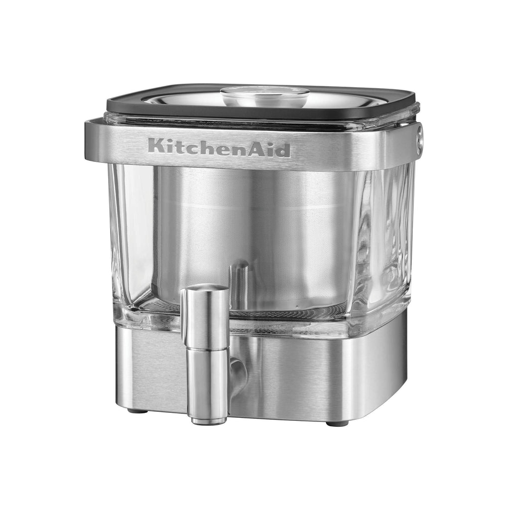 KitchenAid KCM4212SX Cold Brew Coffee Maker-Brushed Stainless Steel, 28 ounce,