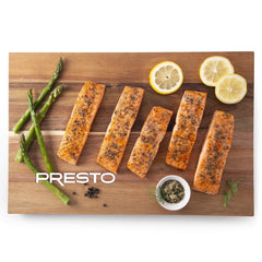 Presto 06013 Electric Indoor Smoker, 6qt, Black Stainless Steel