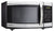 Danby Designer 0.7 cu.ft. Countertop Microwave, Black/Stainless Steel