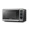 BLACK+DECKER EM720CB7 Digital Microwave Oven with Turntable Push-Button Door,Child Safety Lock,700W, Stainless Steel, 0.7 Cu.Ft