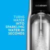 SodaStream Jet Sparkling Water Maker Bundle (Silver) with CO2, BPA free Bottles, and 0 Calorie Fruit Drops Flavors