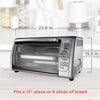 BLACK+DECKER Countertop Convection Toaster Oven, Silver, CTO6335S