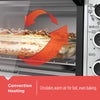 BLACK+DECKER TO3240XSBD 8-Slice Extra Wide Convection Countertop Toaster Oven, Includes Bake Pan, Broil Rack & Toasting Rack, Stainless Steel/Black Convection Toaster Oven