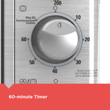 BLACK+DECKER TO3265XSSD Extra Wide Crisp 'N Bake Air Fry Toaster Oven, Fits 9