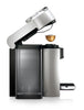 Nespresso by De'Longhi ENV135SAE Vertuo Evoluo Coffee and Espresso Machine Bundle with Aeroccino Milk Frother, Silver