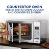 Oster French Convection Countertop & Toaster Oven | Single Door Pull & Digital Controls | Stainless Steel, Extra Large,