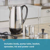 Farberware 12-Cup Percolator, Stainless Steel, FCP412