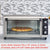 BLACK+DECKER TO3250XSB 8-Slice Extra Wide Convection Countertop Toaster Oven, Includes Bake Pan, Broil Rack & Toasting Rack, Stainless Steel/Black