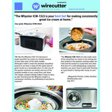 Whynter ICM-15LS Ice Cream Maker, Stainless Steel